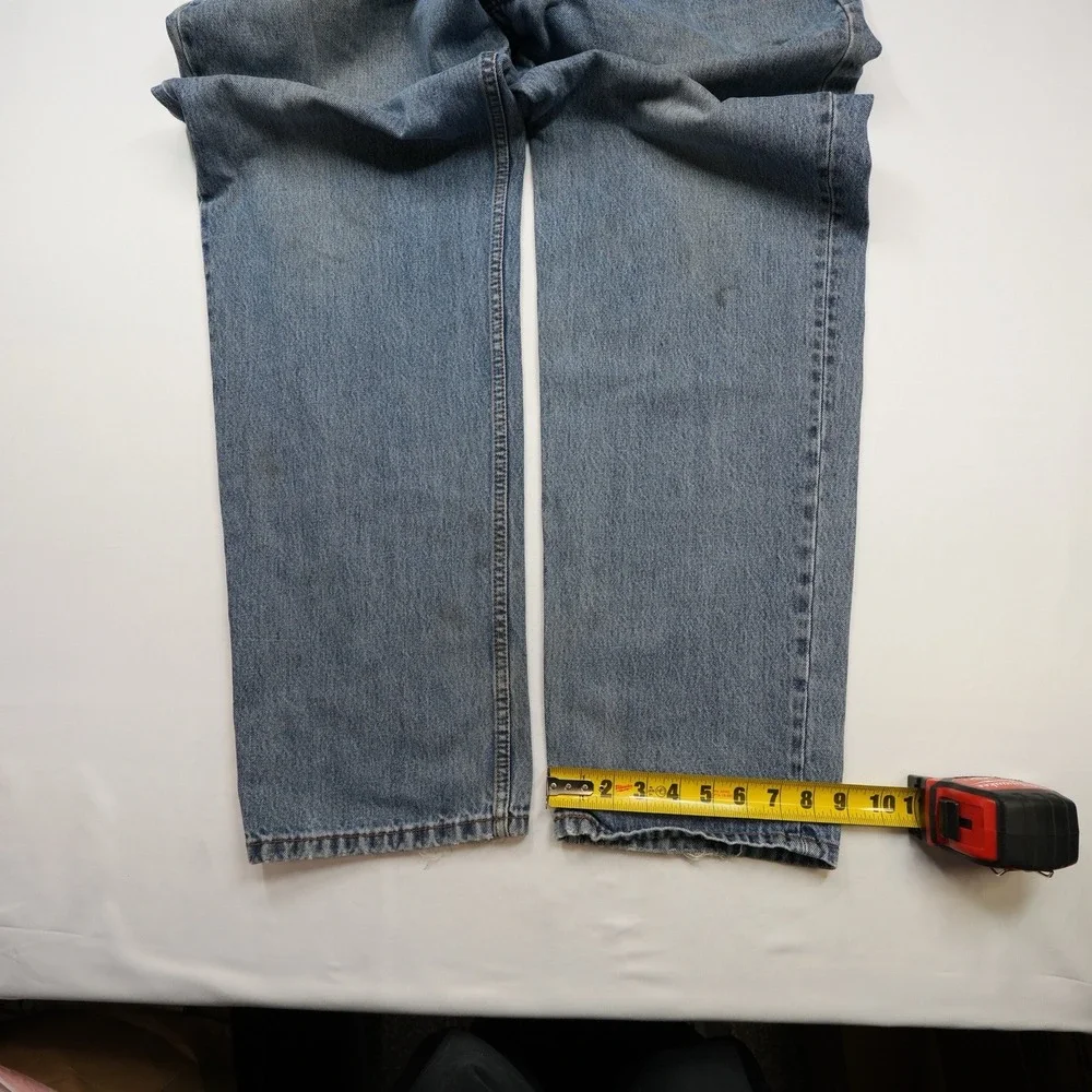 Levi's 550‎ Men's Relaxed Fit Jeans (fits 36x34) Blue Medium Wash Denim Casual